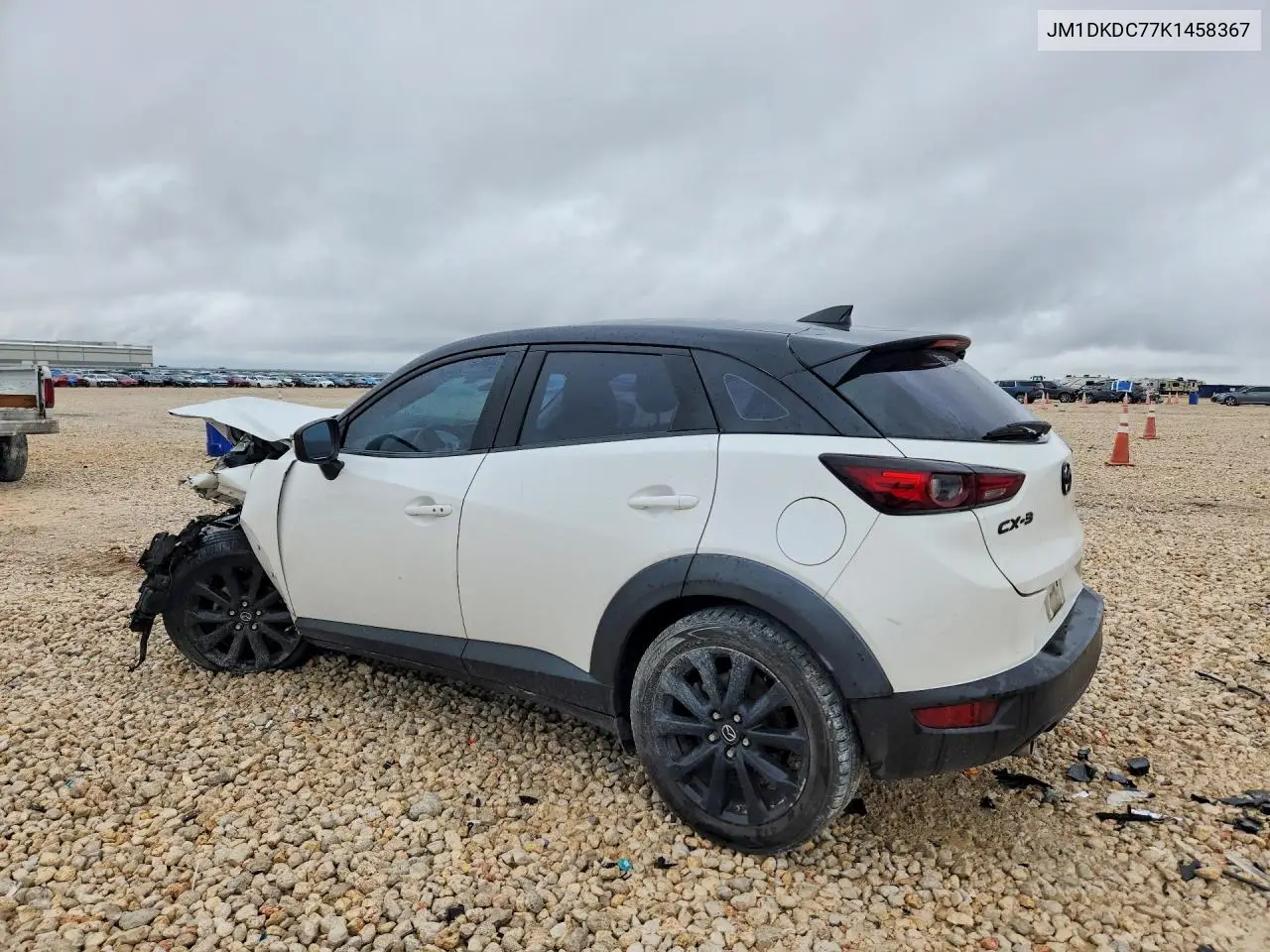 2019 MAZDA CX-3 VIN JM1DKDC77K1458367 — фото 2