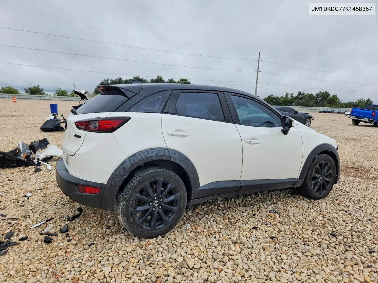2019 MAZDA CX-3 VIN JM1DKDC77K1458367 — фото 3