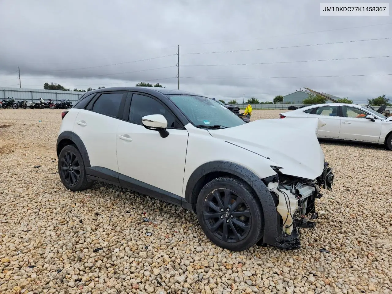2019 MAZDA CX-3 VIN JM1DKDC77K1458367 — фото 4