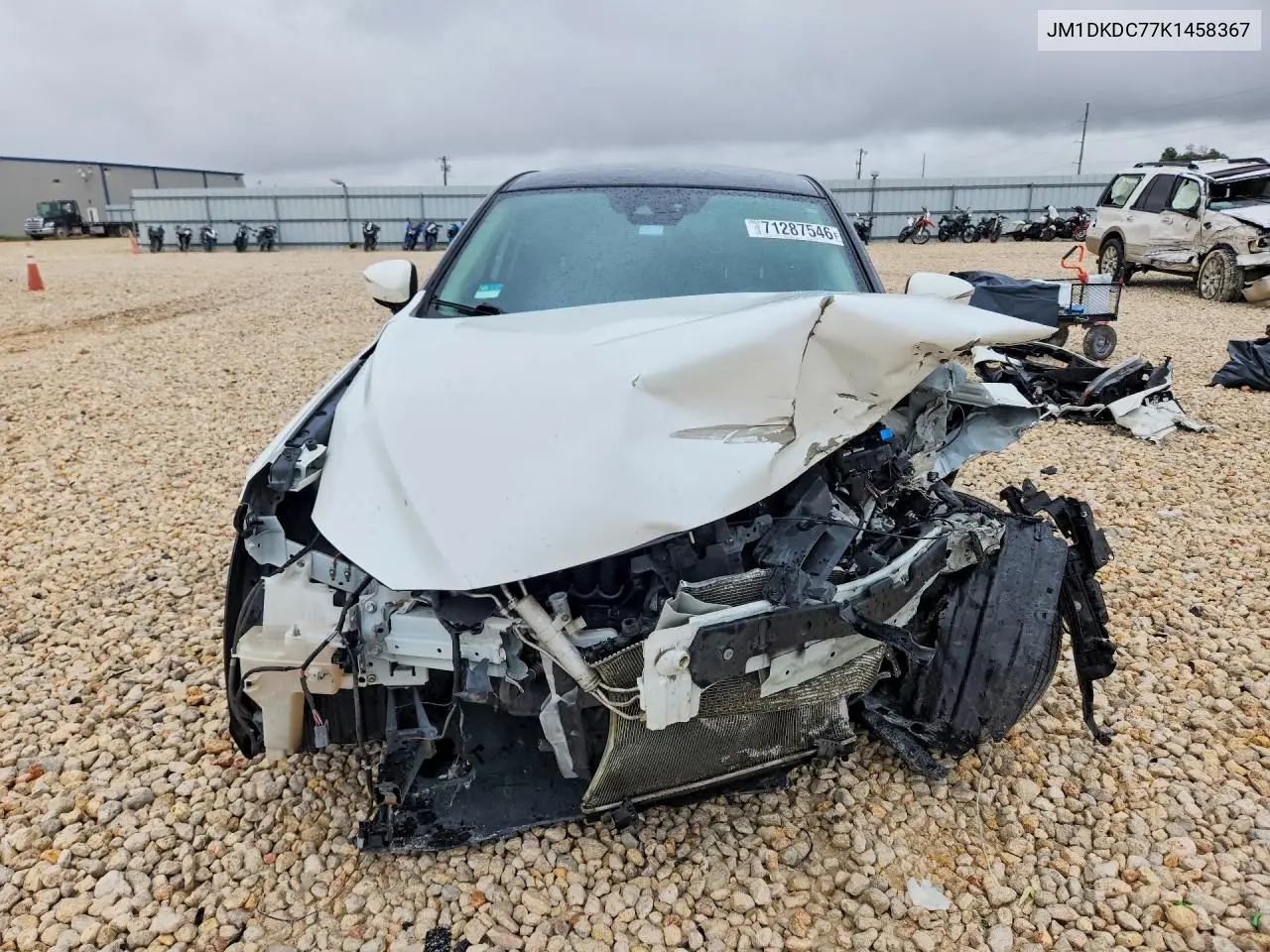 2019 MAZDA CX-3 VIN JM1DKDC77K1458367 — фото 5