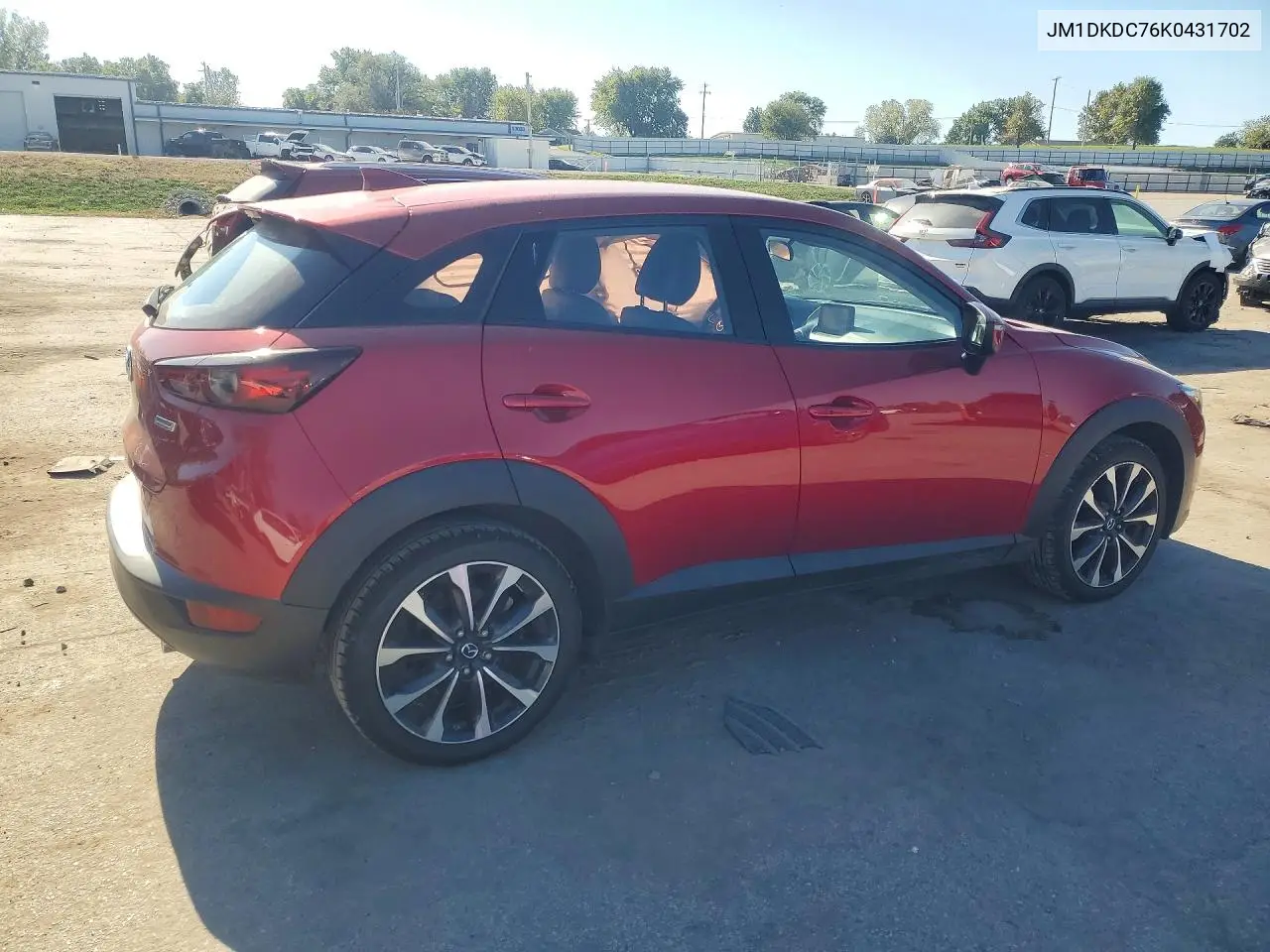 2019 MAZDA CX-3 VIN JM1DKDC76K0431702 — фото 3