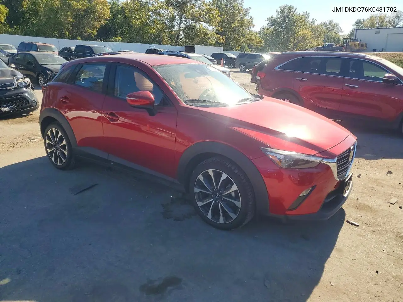 2019 MAZDA CX-3 VIN JM1DKDC76K0431702 — фото 4