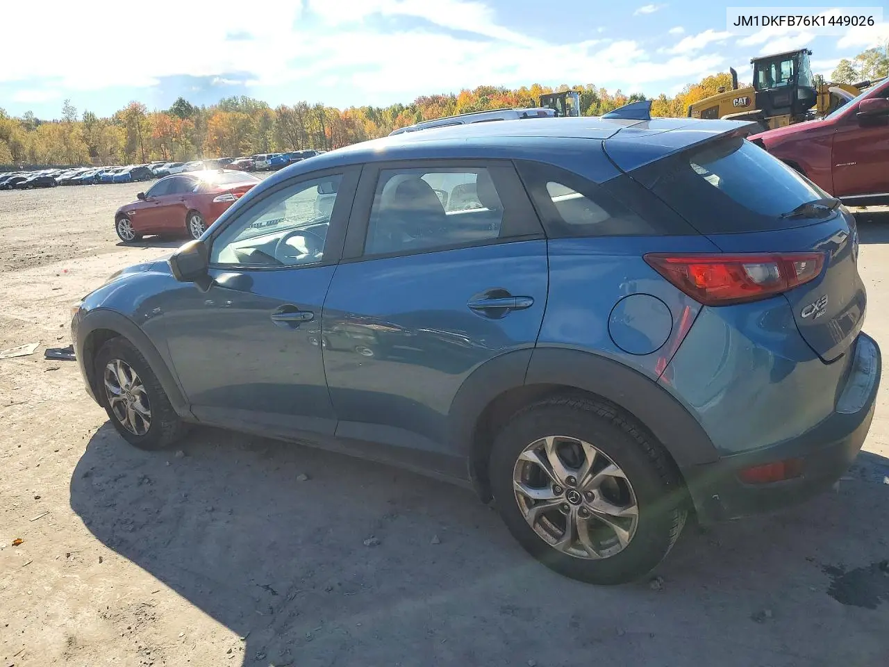2019 MAZDA CX-3 VIN JM1DKFB76K1449026 — фото 2