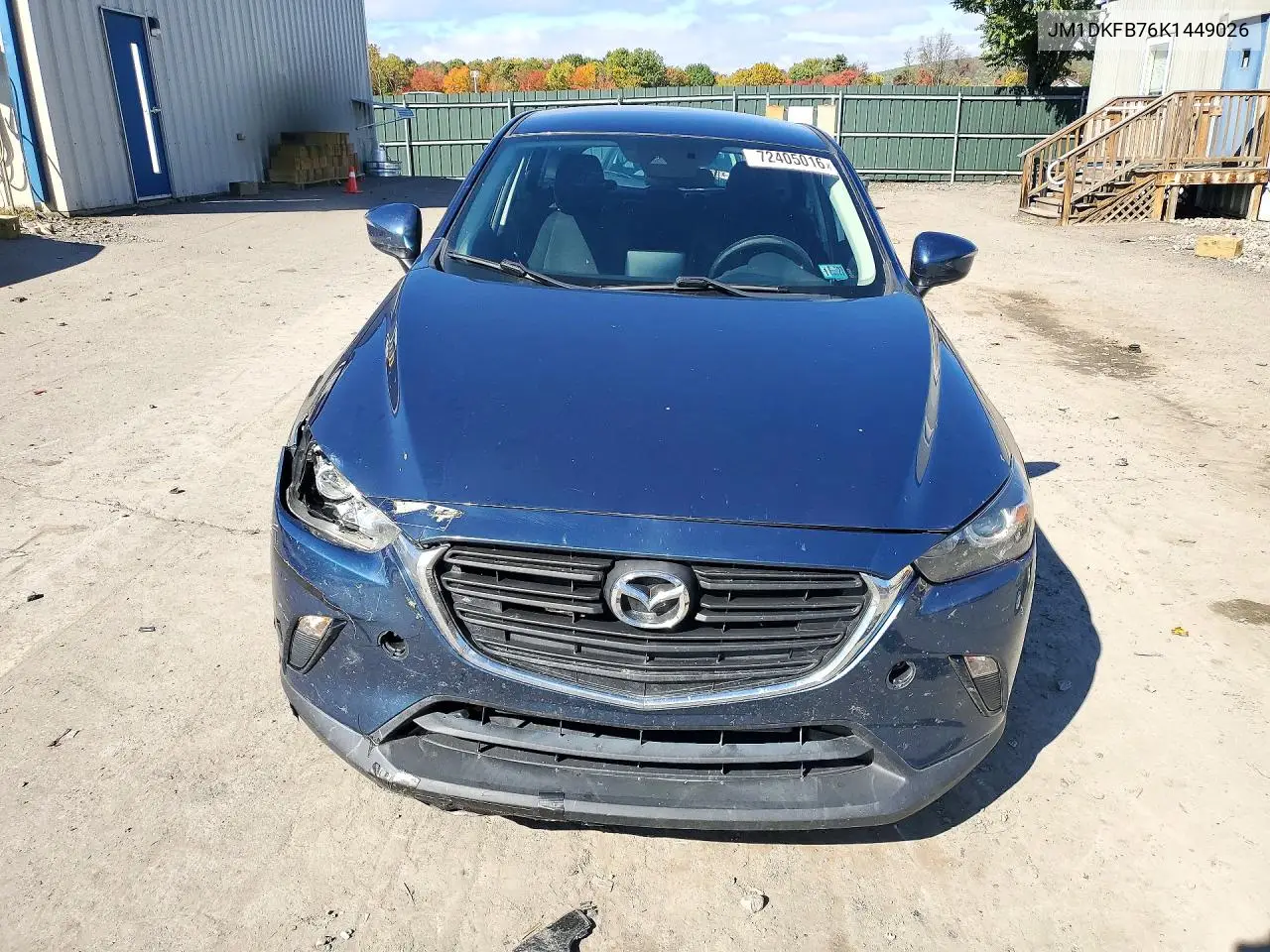 2019 MAZDA CX-3 VIN JM1DKFB76K1449026 — фото 5
