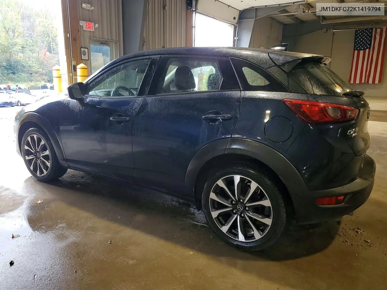 2019 MAZDA CX-3 VIN JM1DKFC72K1419794 — фото 2