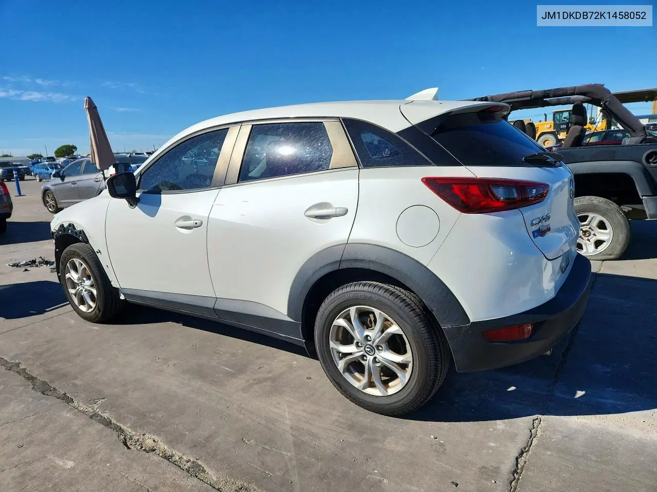 2019 MAZDA CX-3 VIN JM1DKDB72K1458052 — фото 2