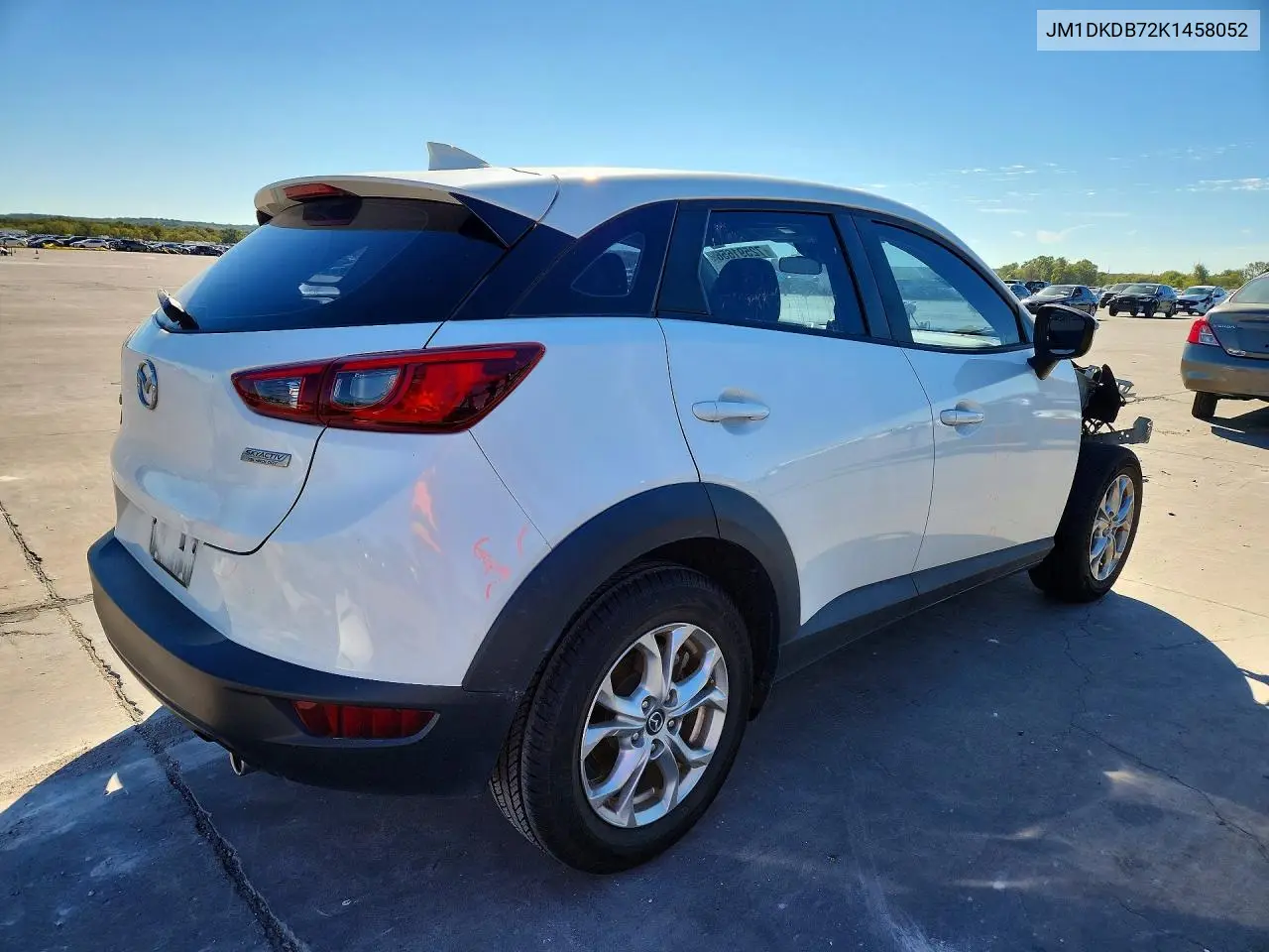 2019 MAZDA CX-3 VIN JM1DKDB72K1458052 — фото 3