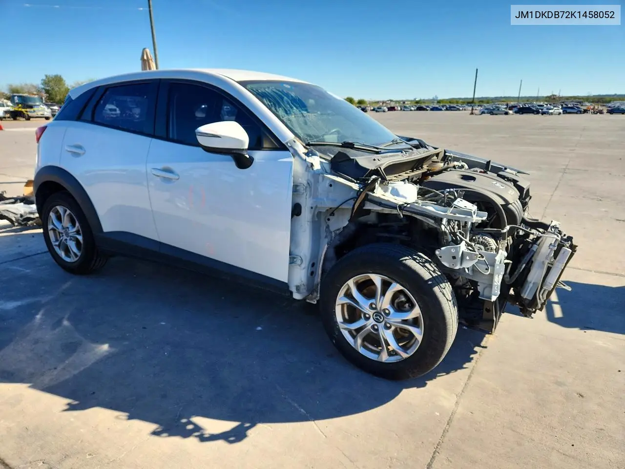 2019 MAZDA CX-3 VIN JM1DKDB72K1458052 — фото 4