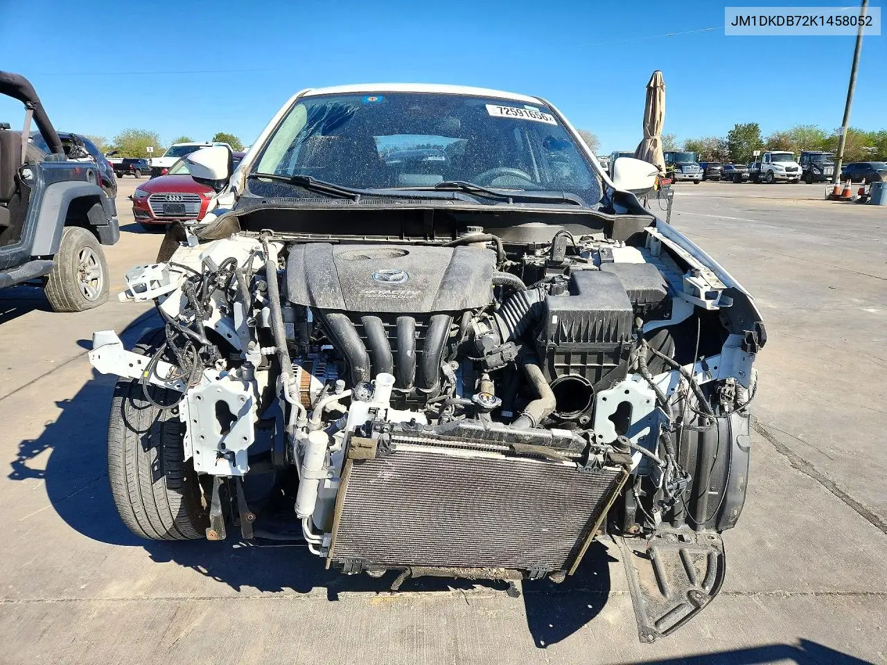 2019 MAZDA CX-3 VIN JM1DKDB72K1458052 — фото 5