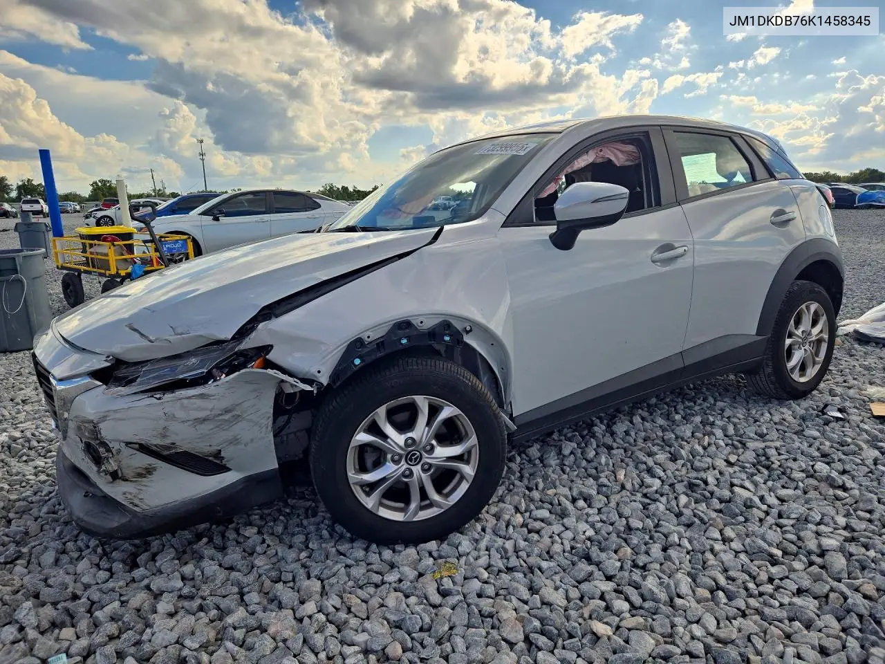 MAZDA CX-3 2019, VIN JM1DKDB76K1458345
