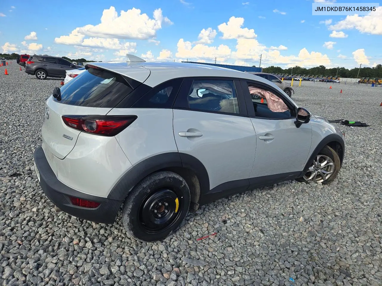 2019 MAZDA CX-3 VIN JM1DKDB76K1458345 — фото 3