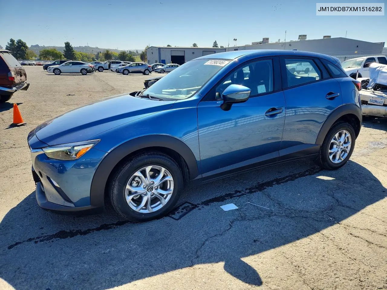MAZDA CX-3 2021, VIN JM1DKDB7XM1516282