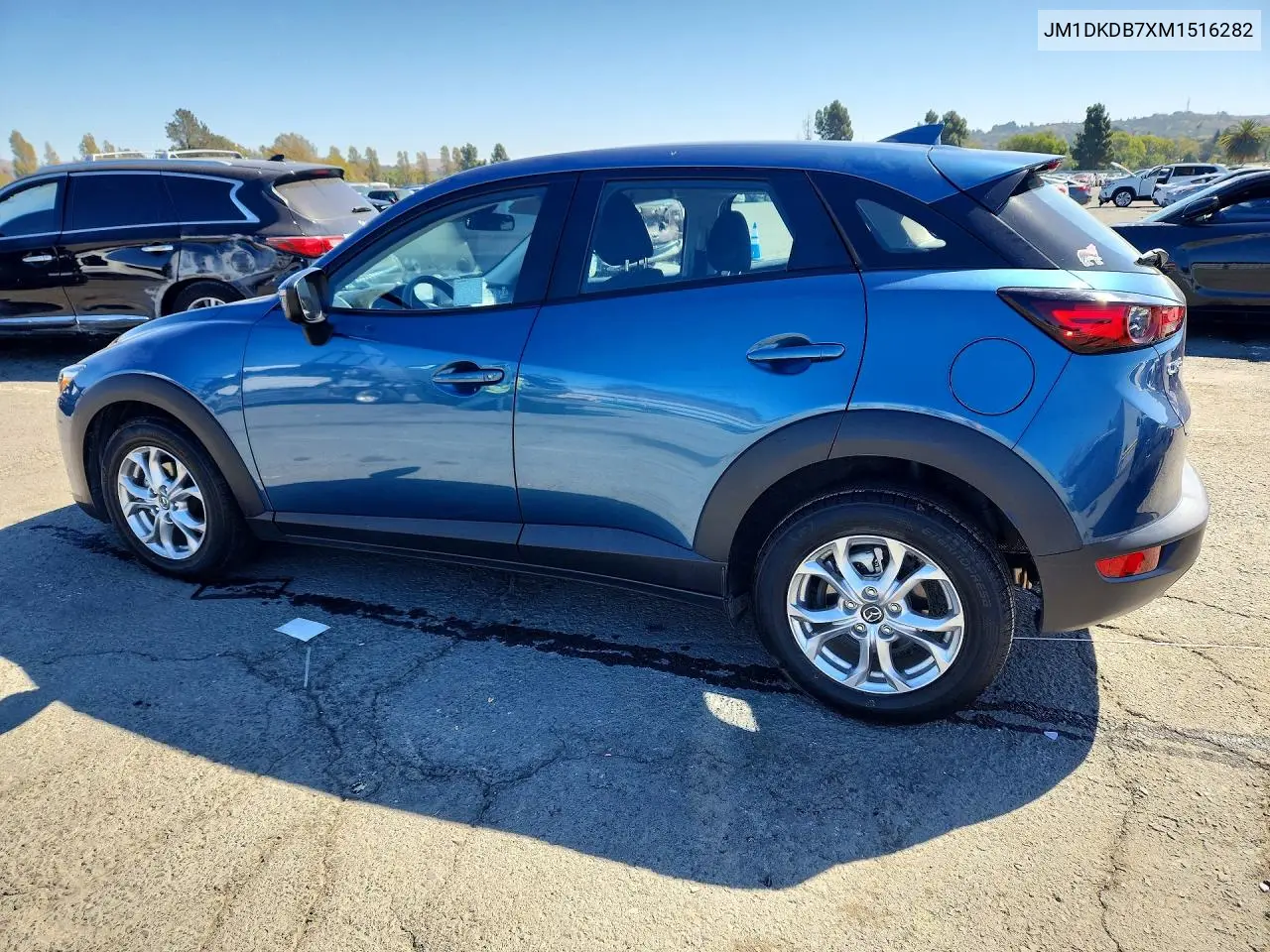 2021 MAZDA CX-3 VIN JM1DKDB7XM1516282 — фото 2