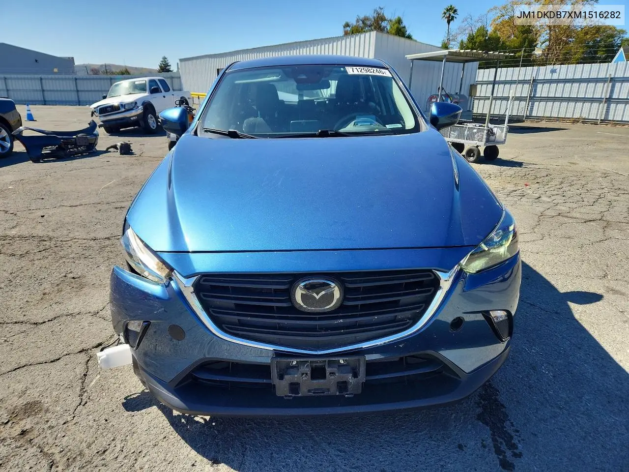 2021 MAZDA CX-3 VIN JM1DKDB7XM1516282 — фото 5