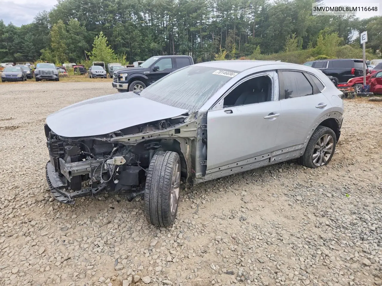 MAZDA CX-30 2020, VIN 3MVDMBDL8LM116648
