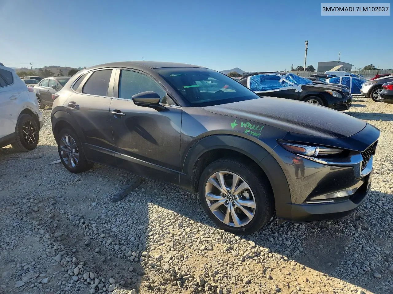 2020 MAZDA CX-30 VIN 3MVDMADL7LM102637 — фото 4