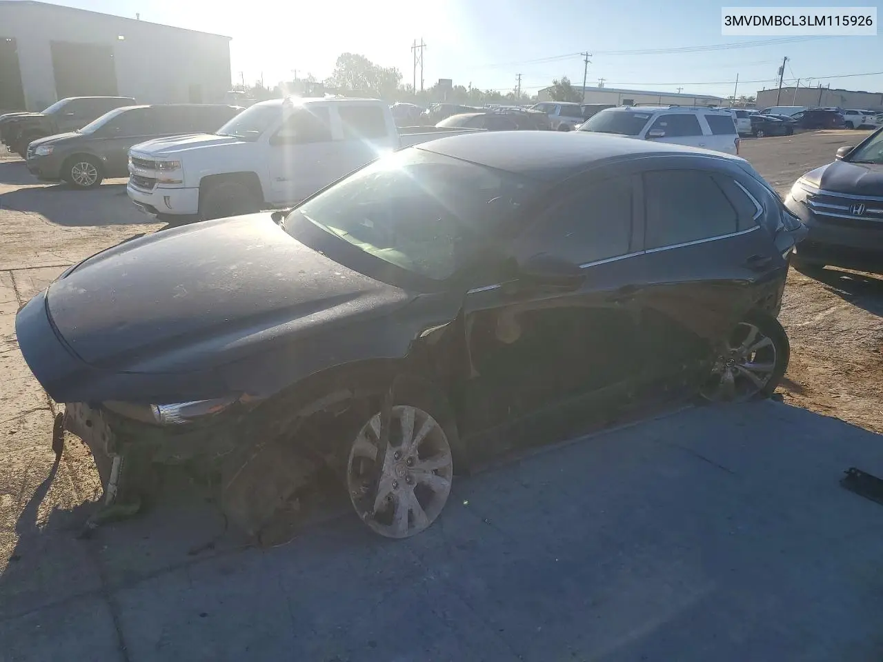 MAZDA CX-30 2020, VIN 3MVDMBCL3LM115926