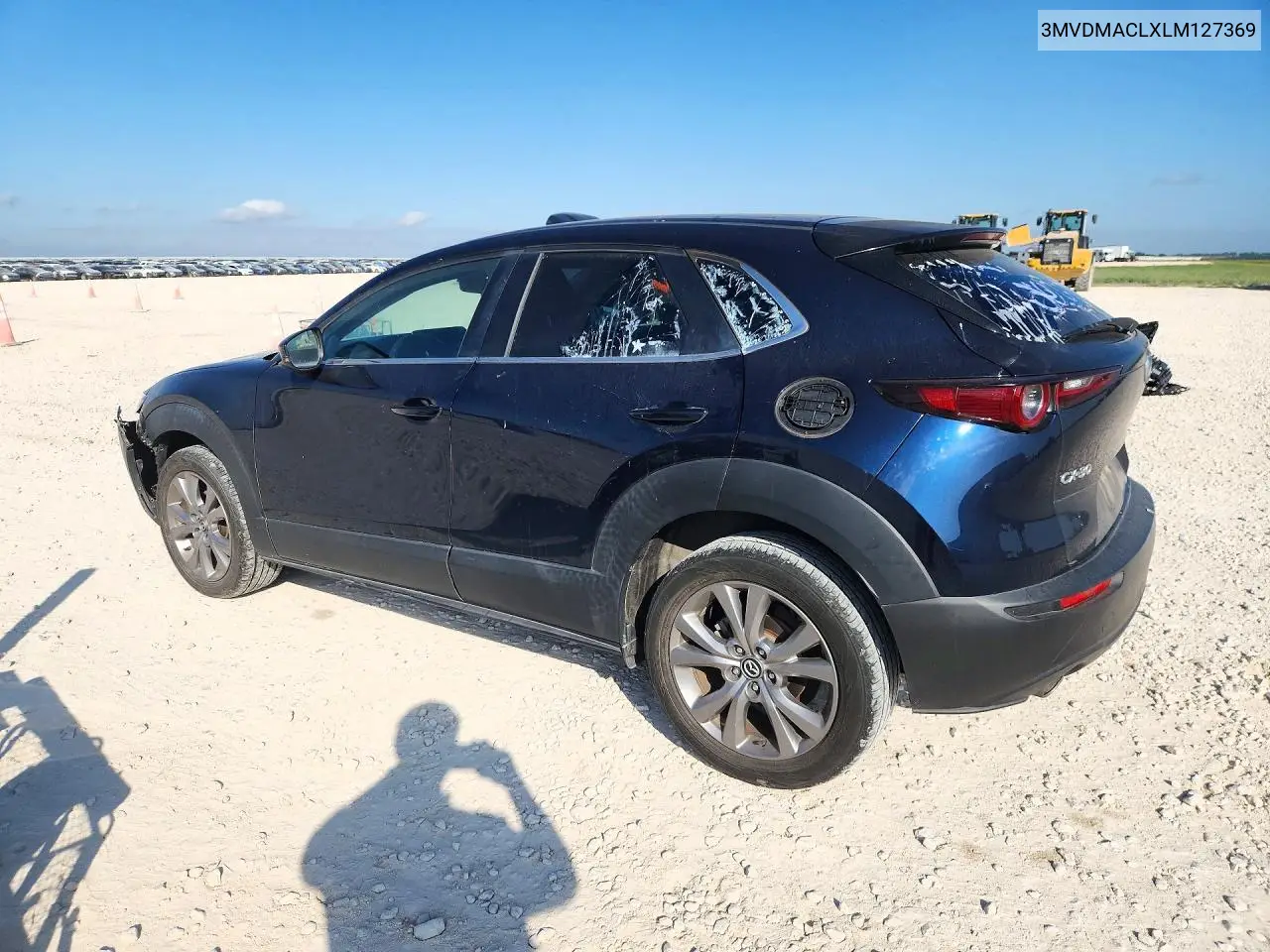 2020 MAZDA CX-30 VIN 3MVDMACLXLM127369 — фото 2