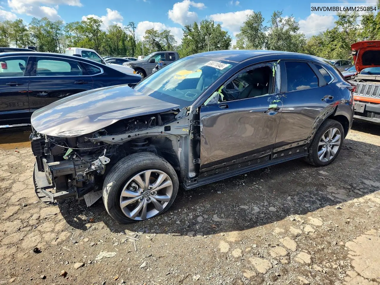 MAZDA CX-30 2021, VIN 3MVDMBBL6MM250854