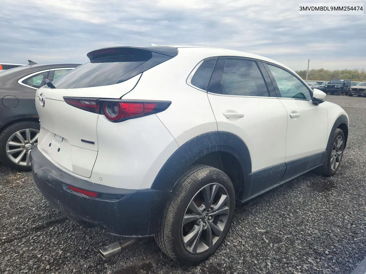 2021 MAZDA CX-30 VIN 3MVDMBDL9MM254474 — фото 3