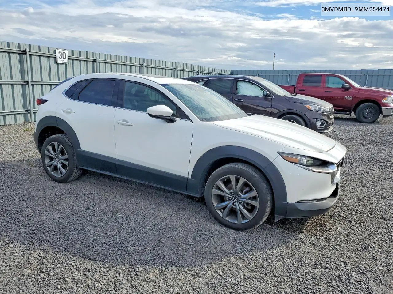 2021 MAZDA CX-30 VIN 3MVDMBDL9MM254474 — фото 4