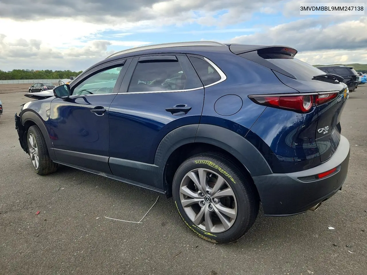 2021 MAZDA CX-30 VIN 3MVDMBBL9MM247138 — фото 2