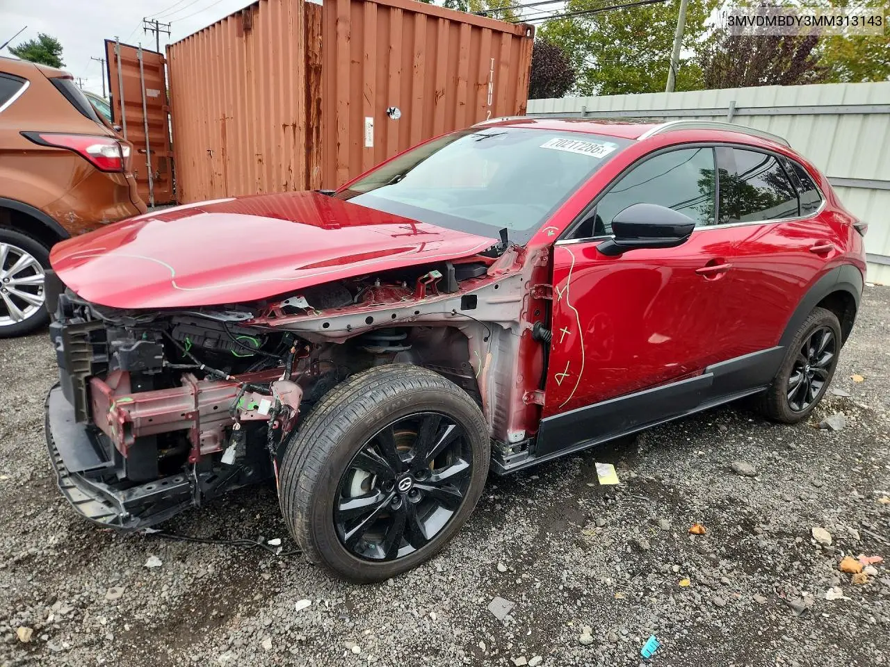 MAZDA CX-30 2021, VIN 3MVDMBDY3MM313143