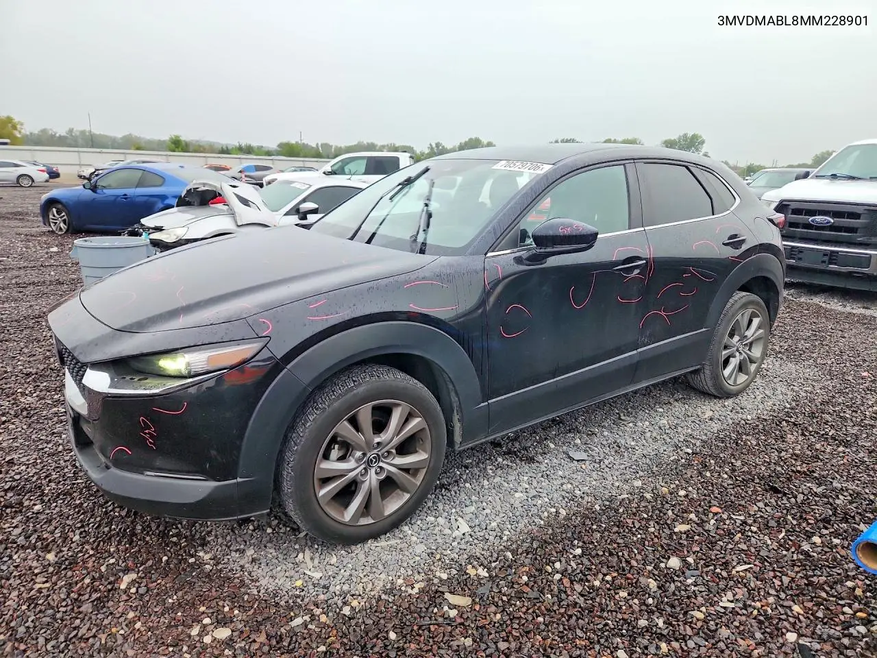 MAZDA CX-30 2021, VIN 3MVDMABL8MM228901