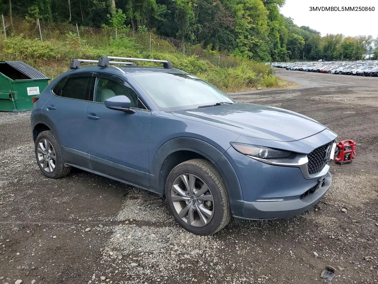 2021 MAZDA CX-30 VIN 3MVDMBDL5MM250860 — фото 4