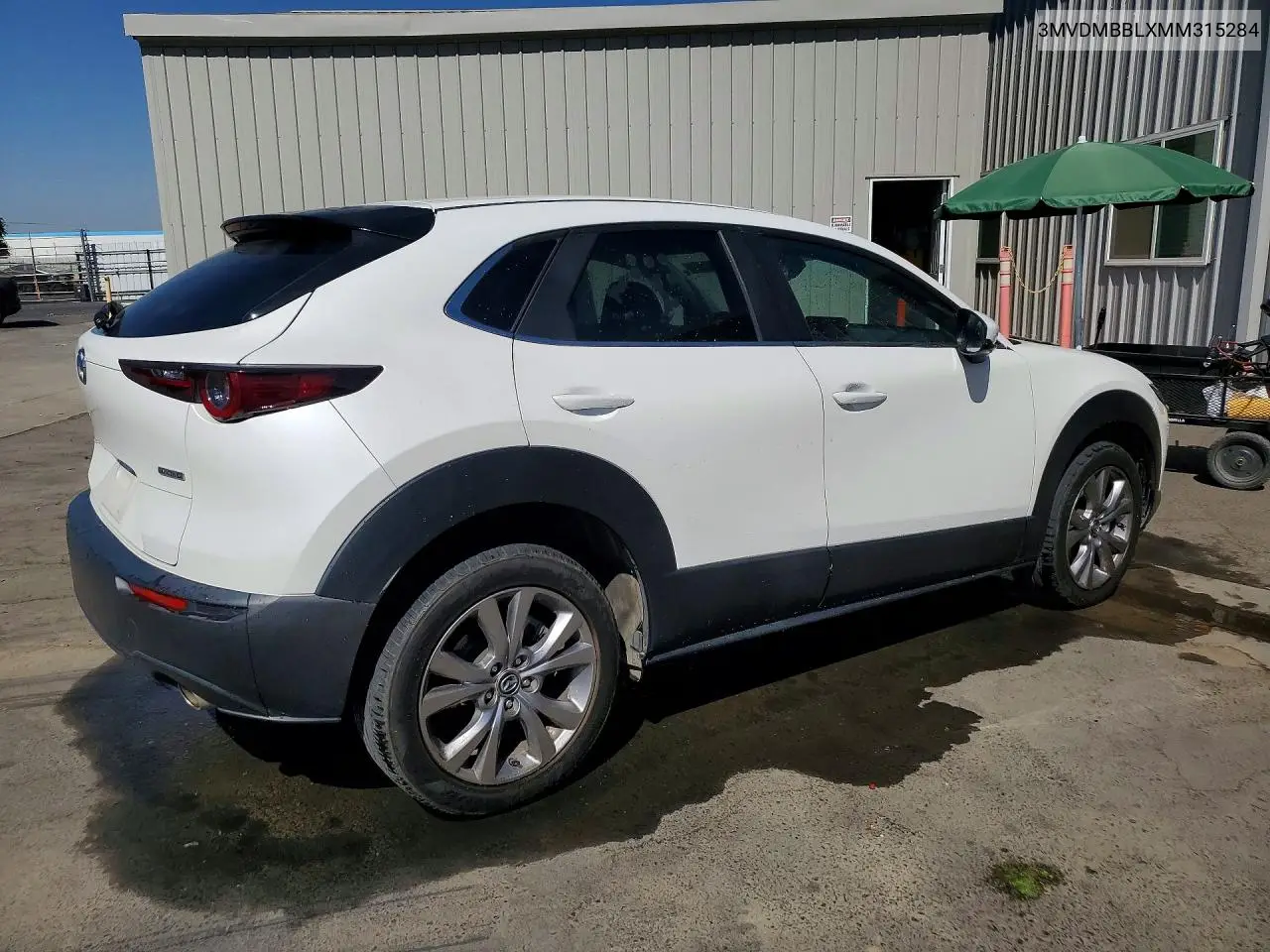 2021 MAZDA CX-30 VIN 3MVDMBBLXMM315284 — фото 3