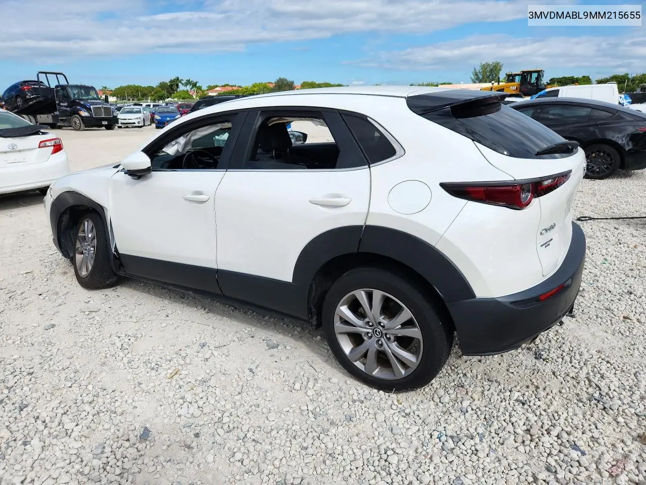 2021 MAZDA CX-30 VIN 3MVDMABL9MM215655 — фото 2