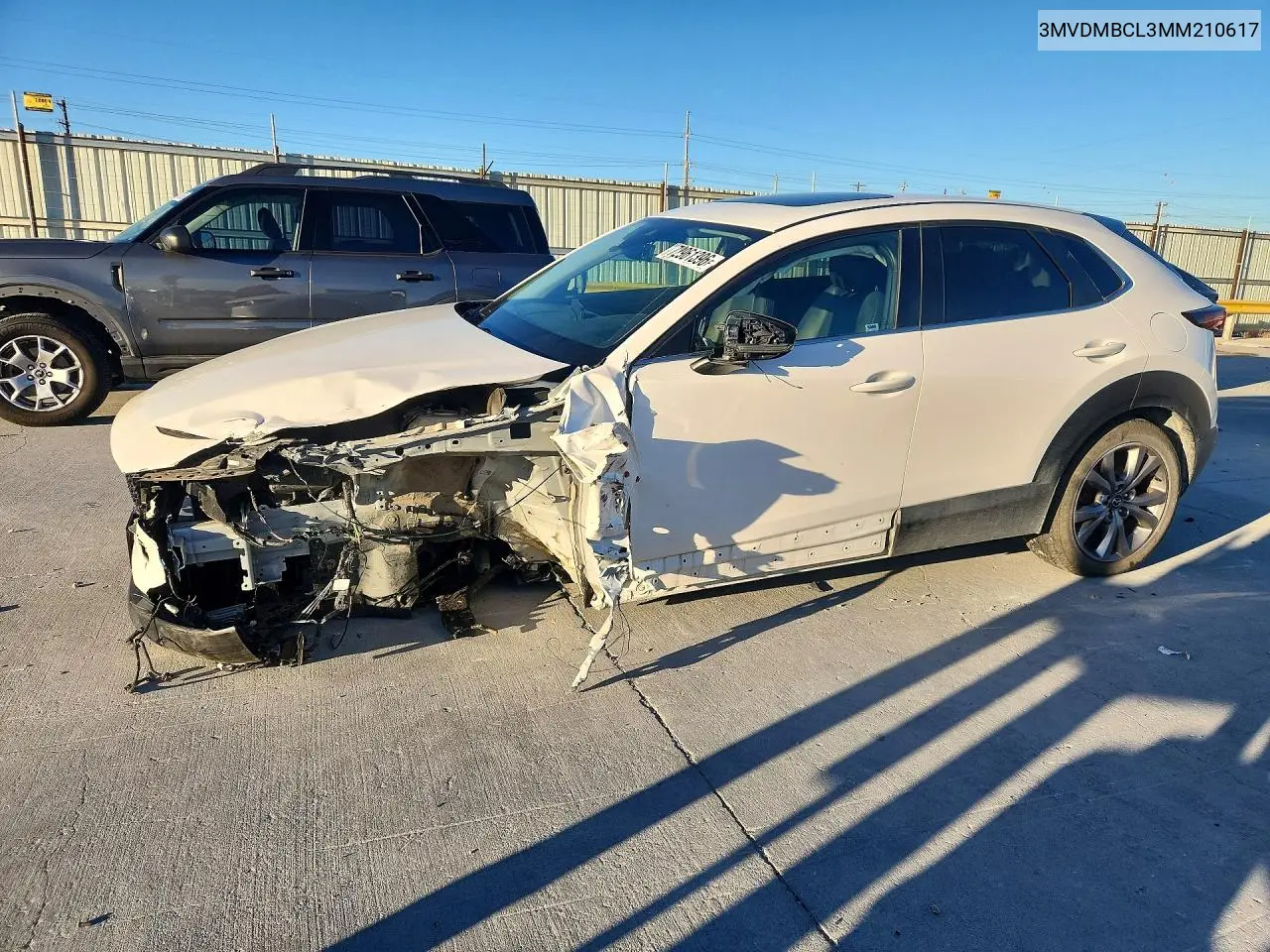 MAZDA CX-30 2021, VIN 3MVDMBCL3MM210617