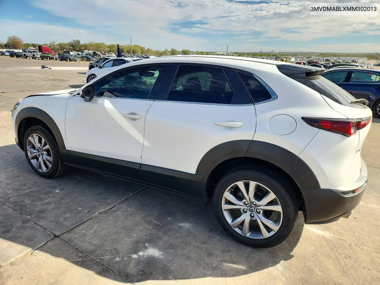 2021 MAZDA CX-30 VIN 3MVDMABLXMM302013 — фото 2