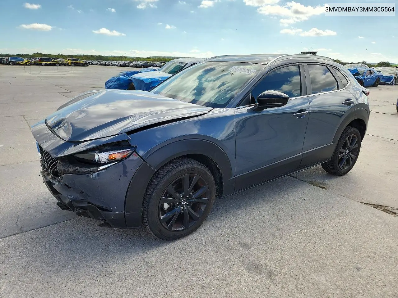 MAZDA CX-30 2021, VIN 3MVDMBAY3MM305564