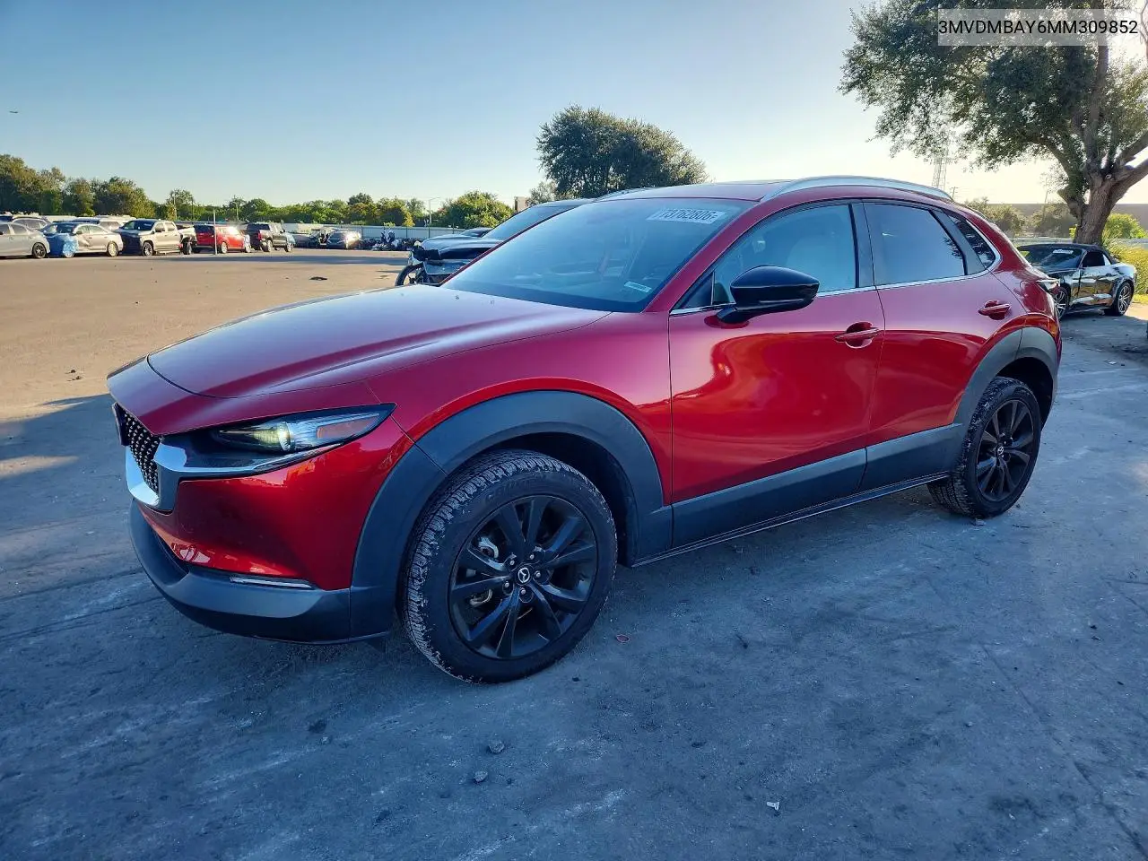 MAZDA CX-30 2021, VIN 3MVDMBAY6MM309852