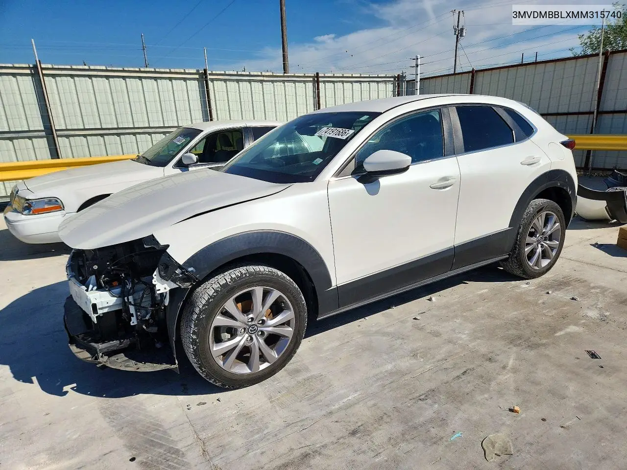 MAZDA CX-30 2021, VIN 3MVDMBBLXMM315740