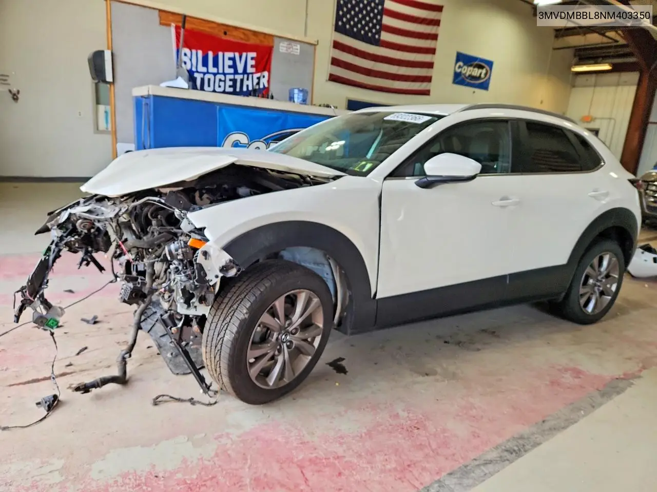 MAZDA CX-30 2022, VIN 3MVDMBBL8NM403350