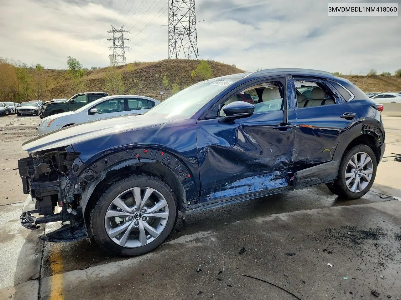 MAZDA CX-30 2022, VIN 3MVDMBDL1NM418060