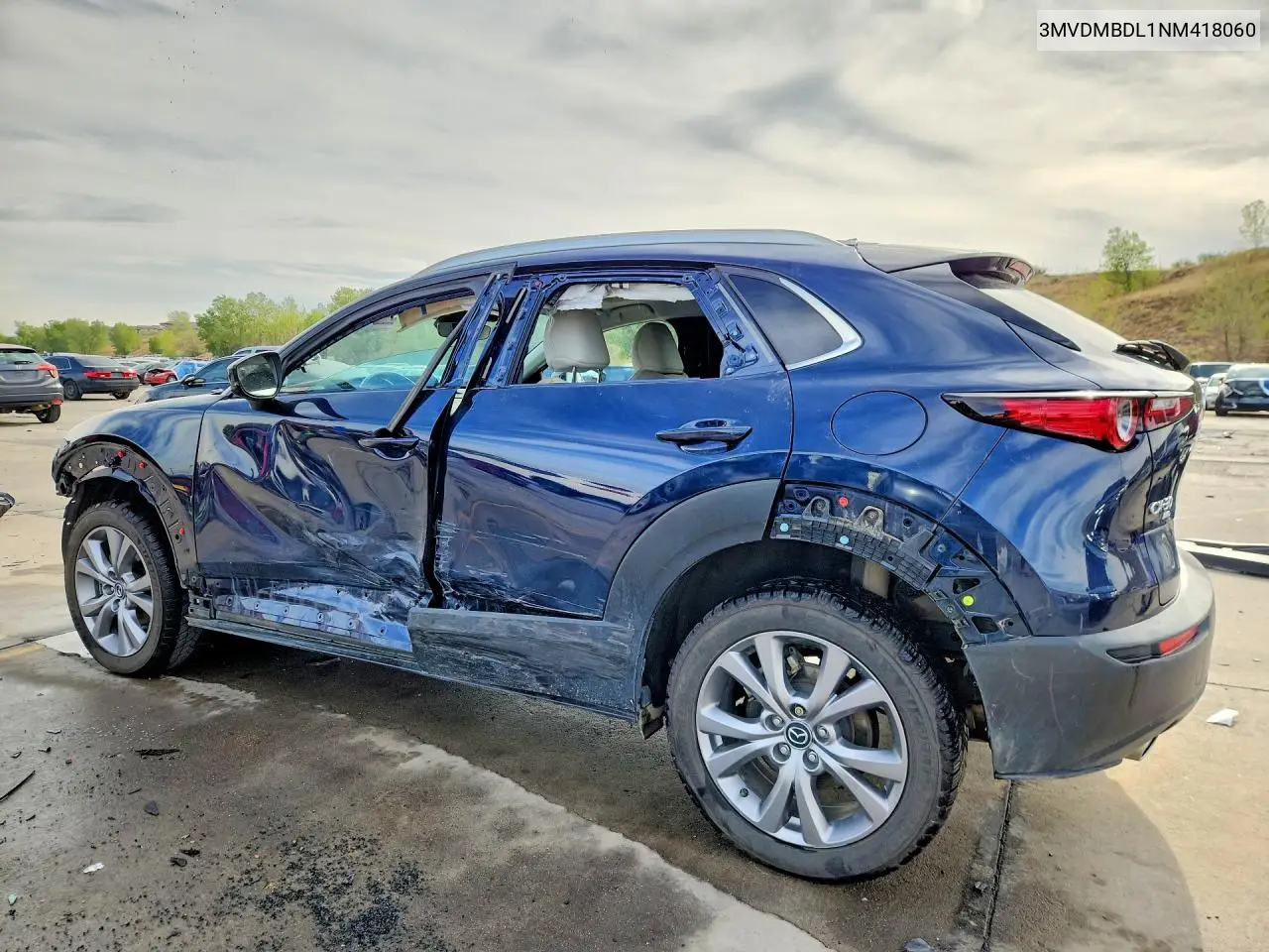 2022 MAZDA CX-30 VIN 3MVDMBDL1NM418060 — фото 2