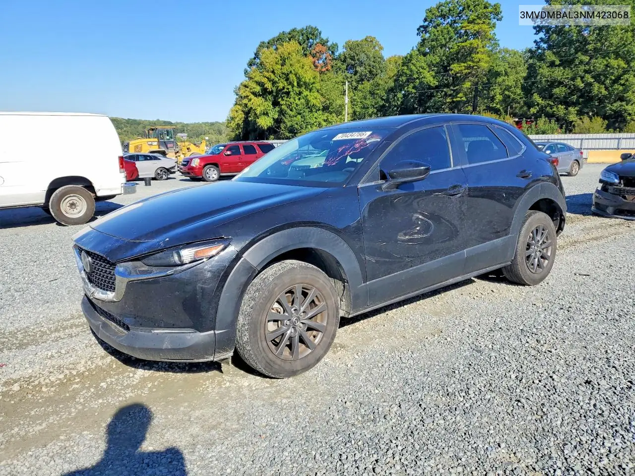 MAZDA CX-30 2022, VIN 3MVDMBAL3NM423068