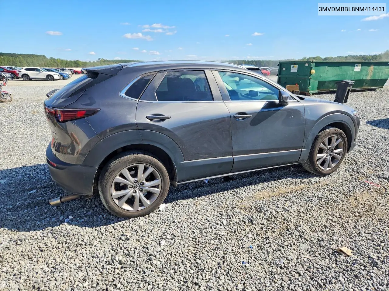 2022 MAZDA CX-30 VIN 3MVDMBBL8NM414431 — фото 3