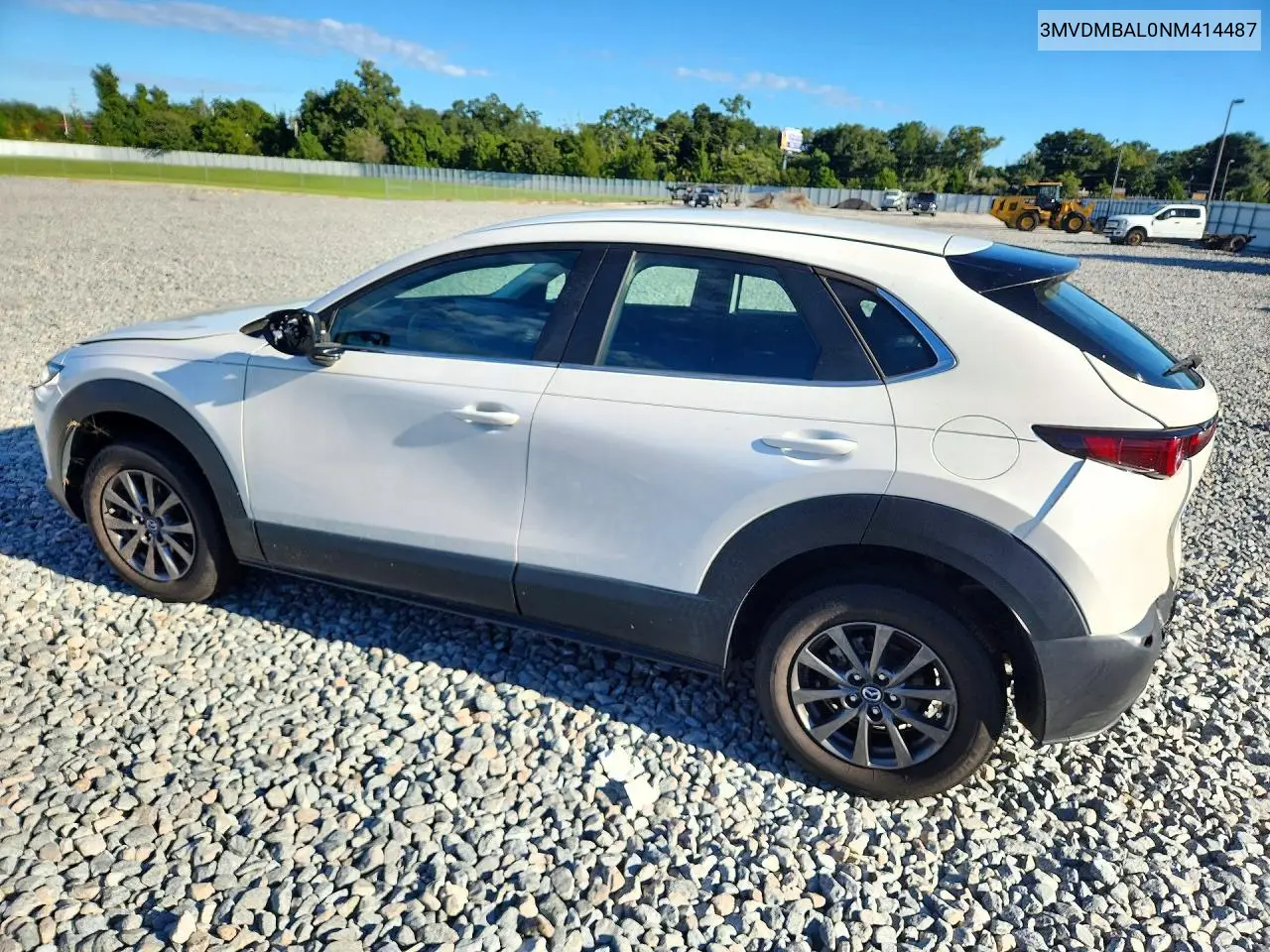 2022 MAZDA CX-30 VIN 3MVDMBAL0NM414487 — фото 2
