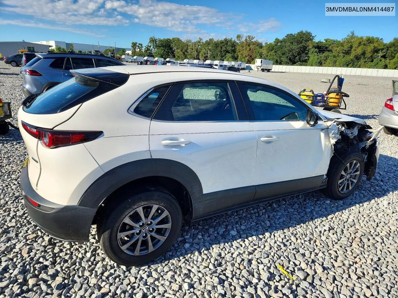 2022 MAZDA CX-30 VIN 3MVDMBAL0NM414487 — фото 3
