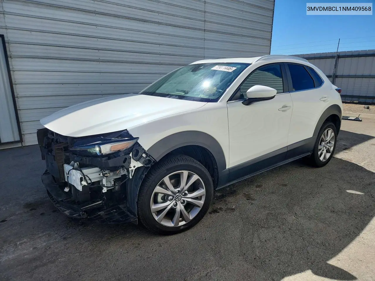 MAZDA CX-30 2022, VIN 3MVDMBCL1NM409568