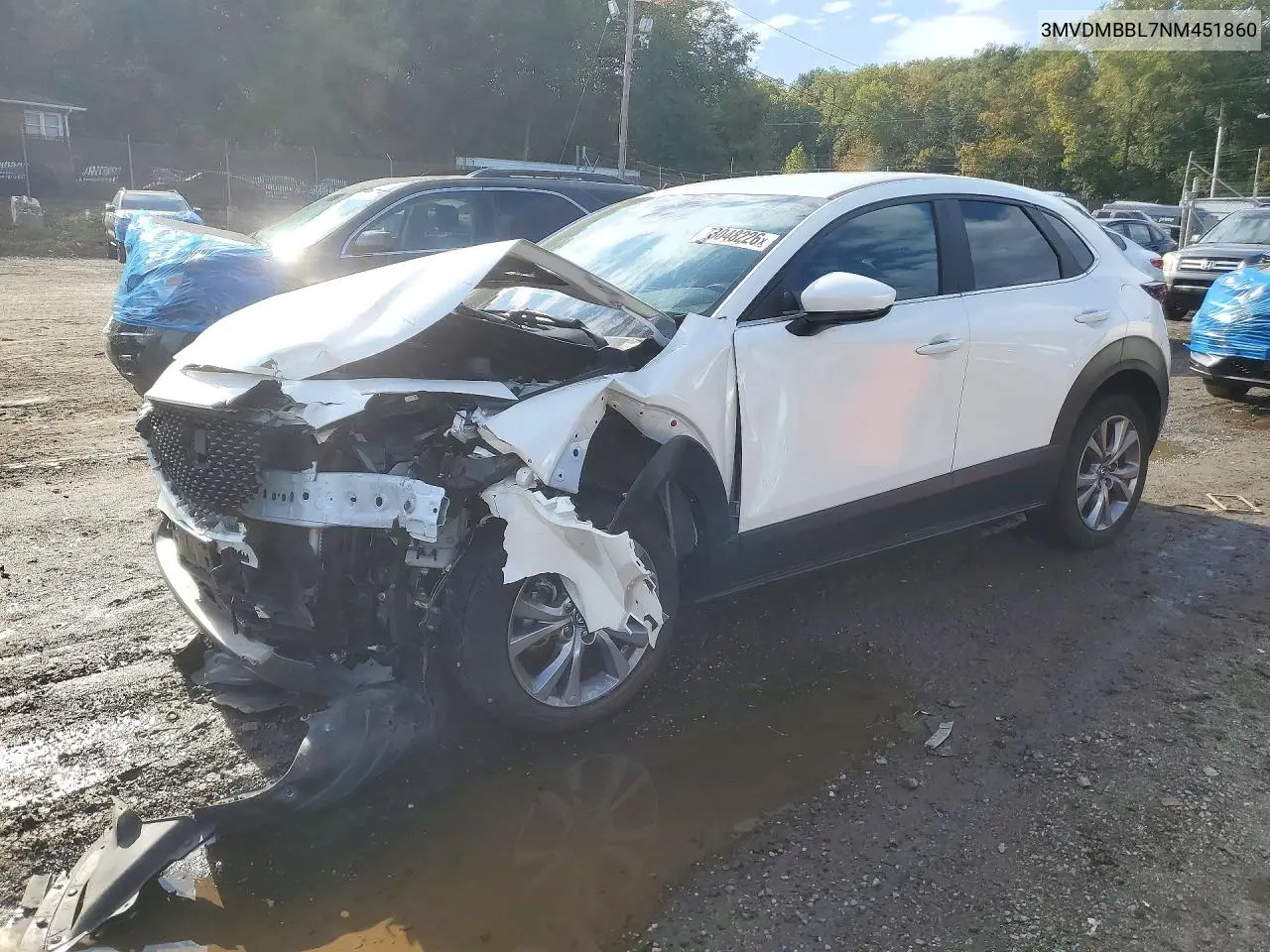 MAZDA CX-30 2022, VIN 3MVDMBBL7NM451860