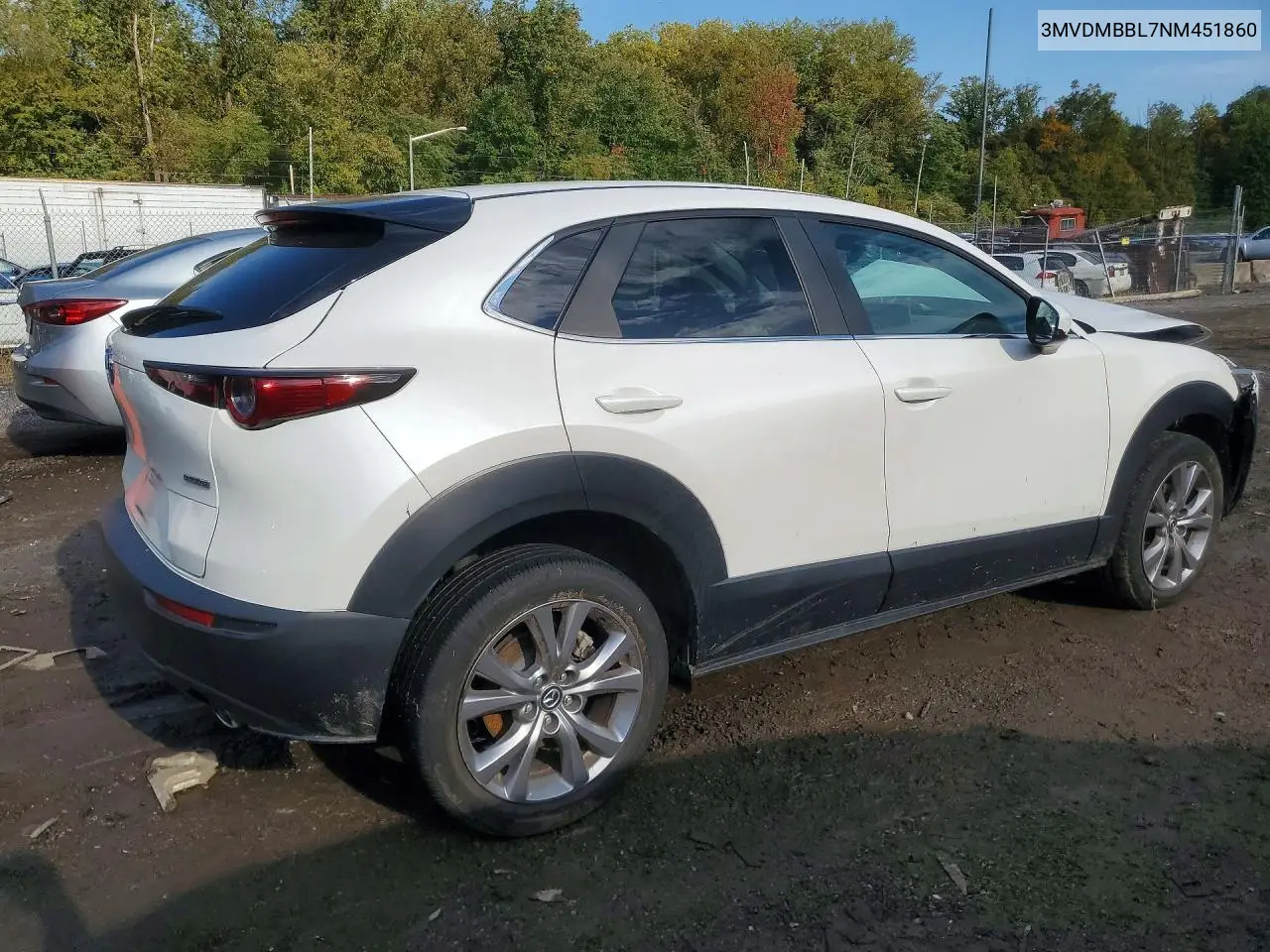 2022 MAZDA CX-30 VIN 3MVDMBBL7NM451860 — фото 3