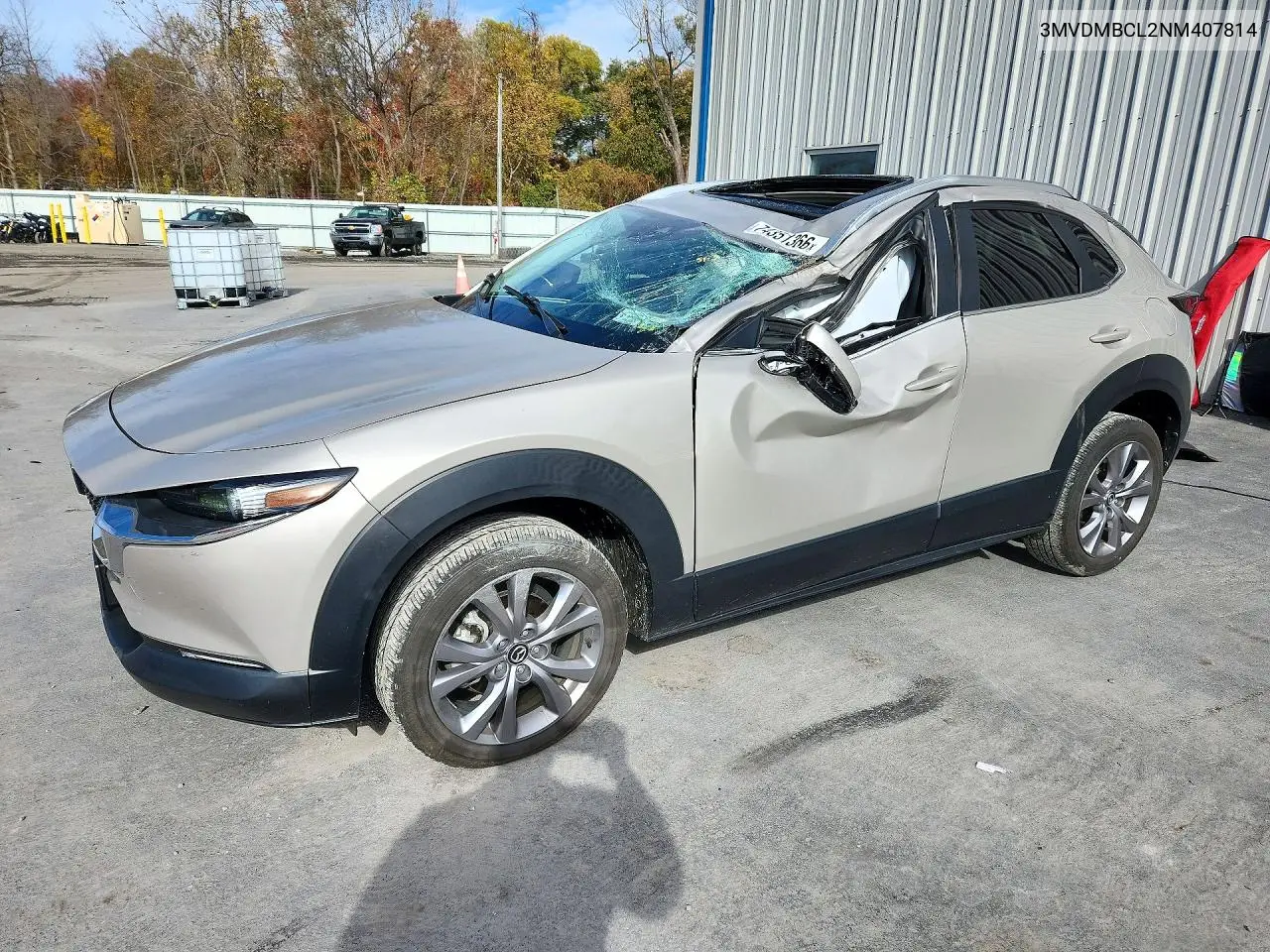 MAZDA CX-30 2022, VIN 3MVDMBCL2NM407814