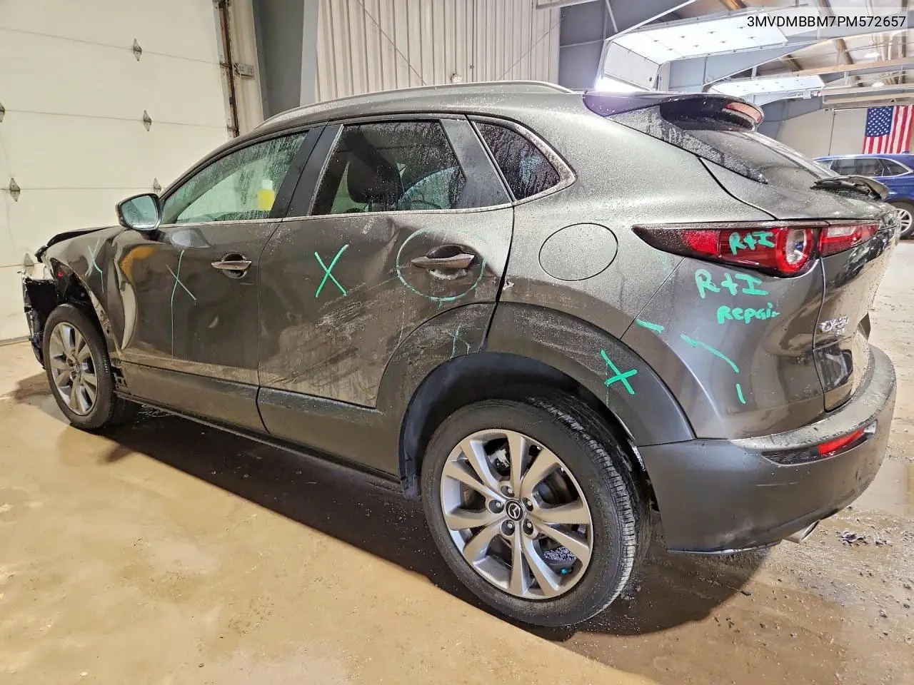 2023 MAZDA CX-30 VIN 3MVDMBBM7PM572657 — фото 2