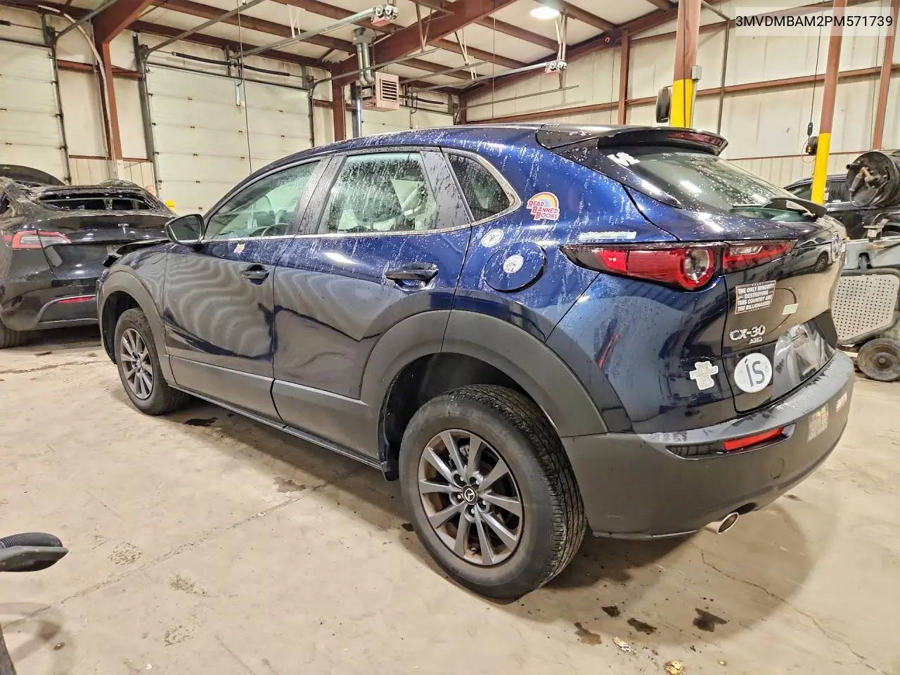 2023 MAZDA CX-30 VIN 3MVDMBAM2PM571739 — фото 3