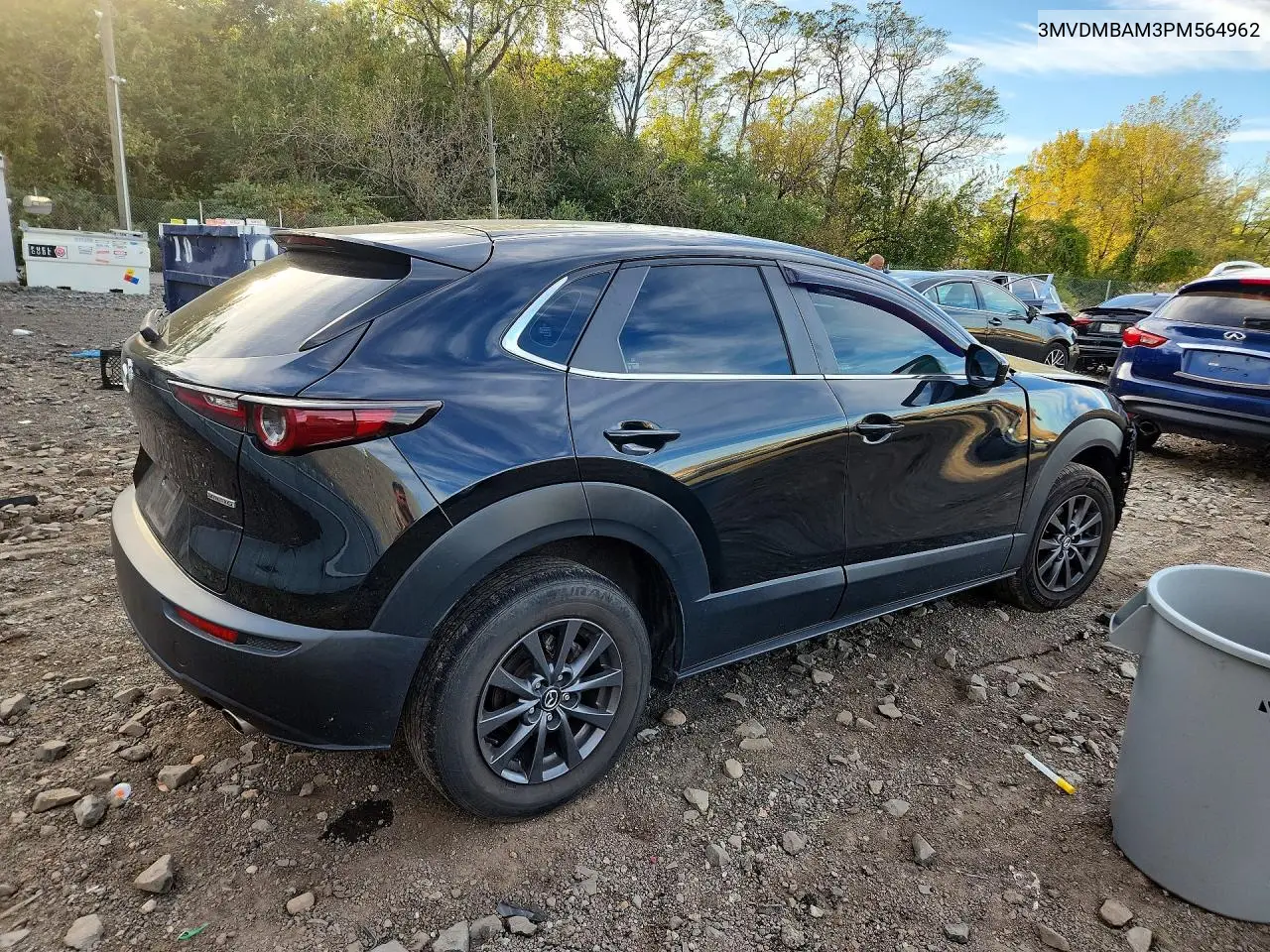 2023 MAZDA CX-30 VIN 3MVDMBAM3PM564962 — фото 3